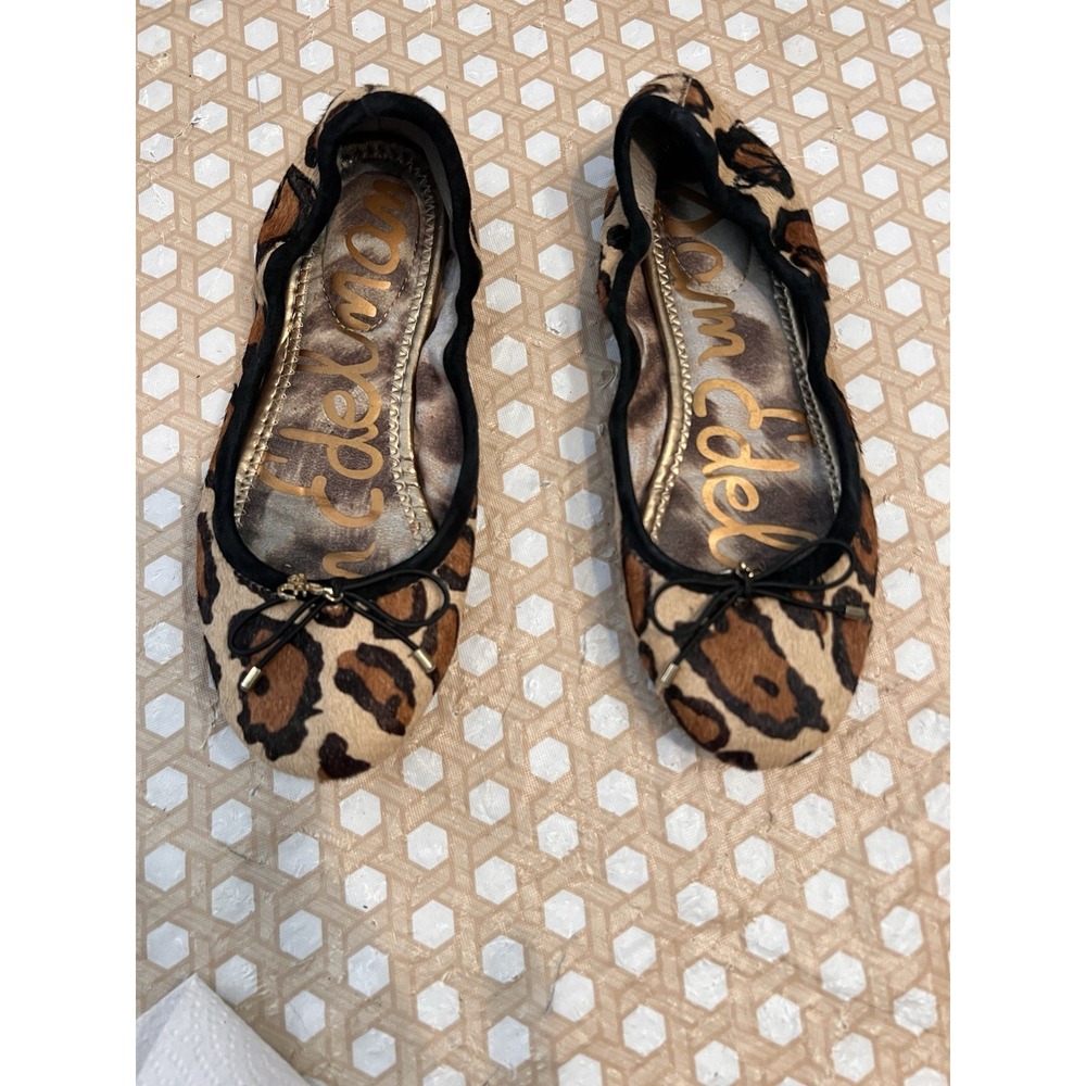 Sam Edelman Felicia Slip On Closed Toe Flexible Ballet Flat Women Size 4
